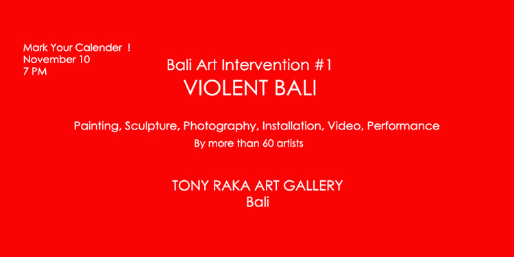 group exhibition violent bali